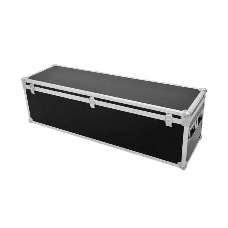 Flightcase Roadinger 30126920 berkenhout zwart zilver 17,3 kg
