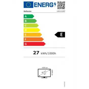 Televisie Reflexion LDDX32iBT 32 inch LCD Edge-LED 1920 x 1080