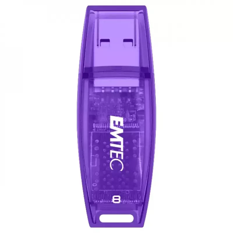 Emtec C410 Color Mix Candy Jar USB 2.0 flashdrive 8 GB, verpakking van 80