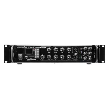 Audioversterker Omnitronic 80709782 180 W klasse A/B zwart