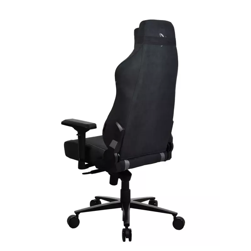 Gamingstoel Arozzi Vernazza Supersoft zwart ergonomisch design