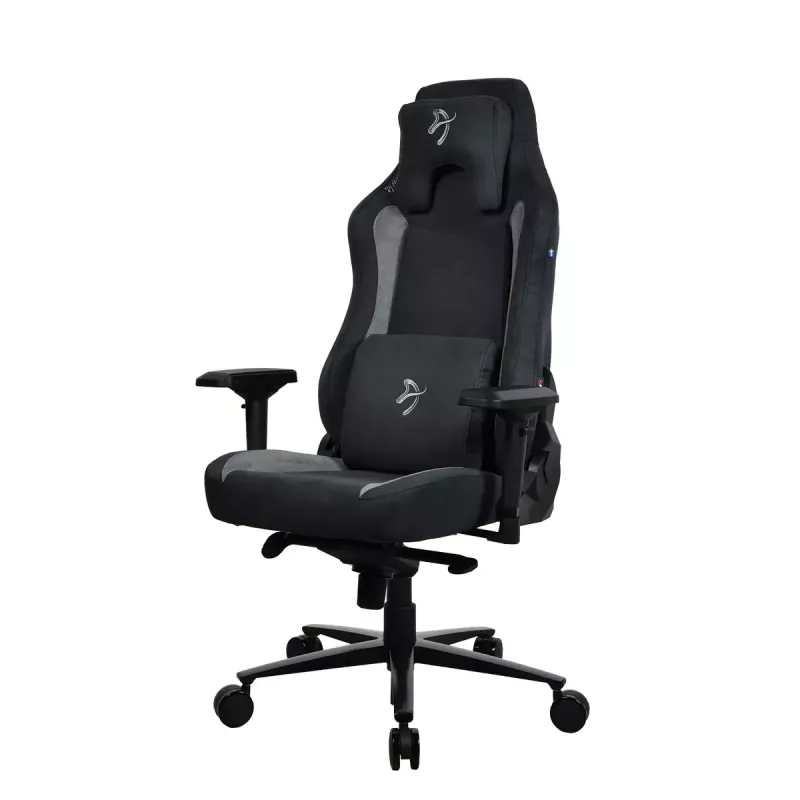 Gamingstoel Arozzi Vernazza Supersoft zwart ergonomisch design