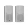 Omnitronic ODP-206T Wandluidspreker, 20 W, wit, 2 stuks