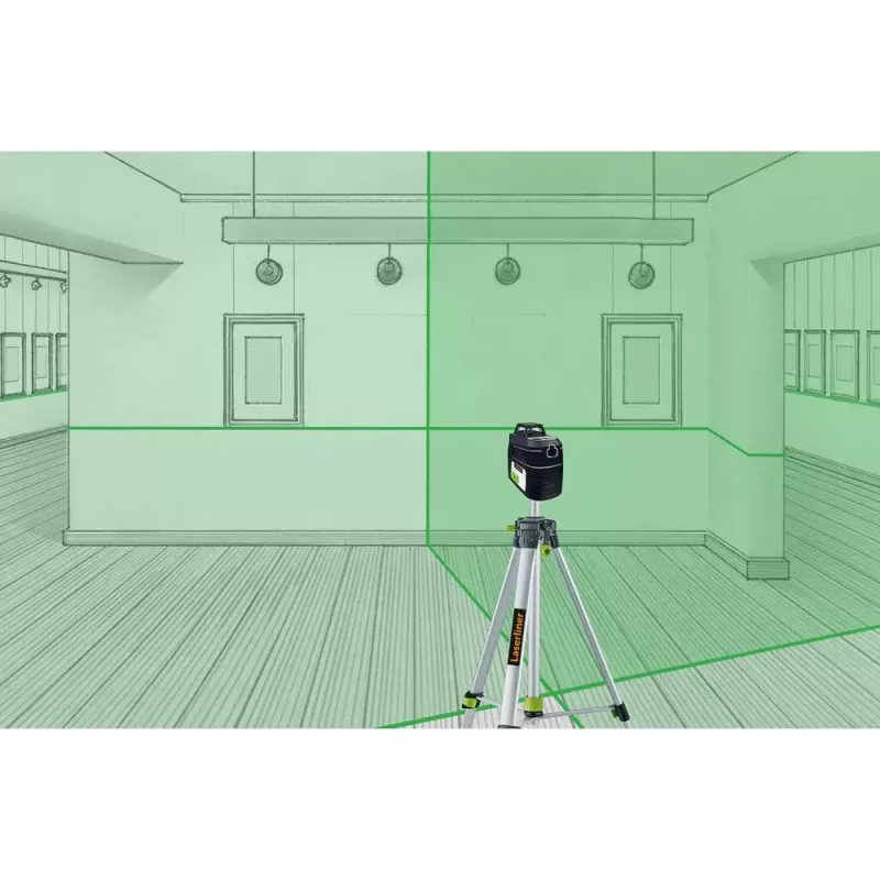 Lijnlaser Laserliner PocketPlane-Laser 3G nauwkeurigheid 0,3 mm/m