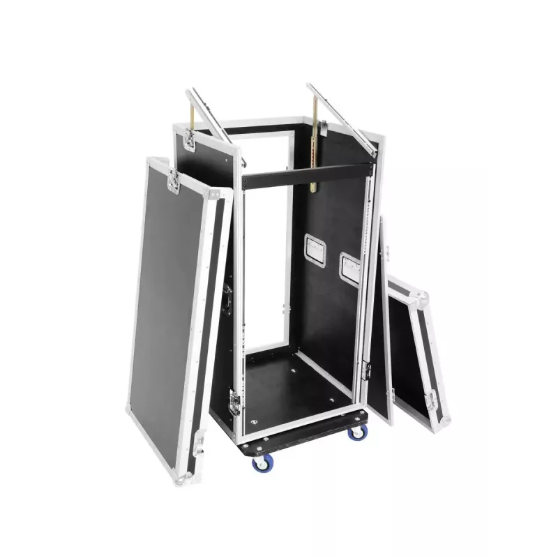 Flightcase Roadinger 30110004 multiplex zwart 33,2 kg