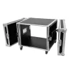 Flightcase Roadinger 30109112 berken zwart zilver 22 kg