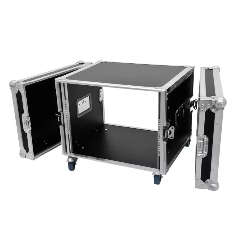 Flightcase Roadinger 30109112 berken zwart zilver 22 kg