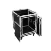 Flightcase Roadinger 3010999M multiplex zwart zilver 25 kg