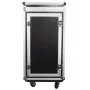 Flightcase Roadinger 30110000 multiplex zwart zilver