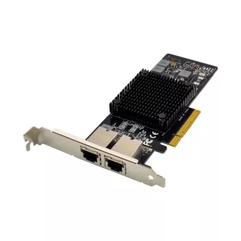 Netwerkadapter MicroConnect PCIe x8 Dual RJ45 10 GbE X550, PCIe x8, Dual RJ45 10GbE