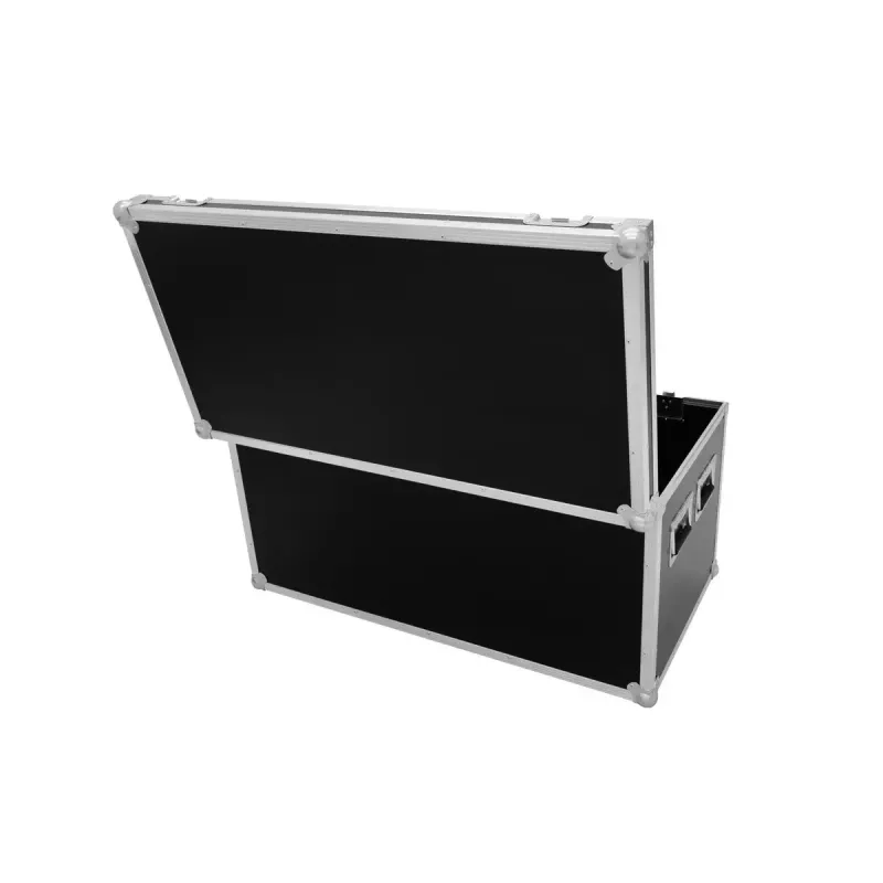 Flightcase Roadinger 30127010 berken zwart zilver 15,7 kg