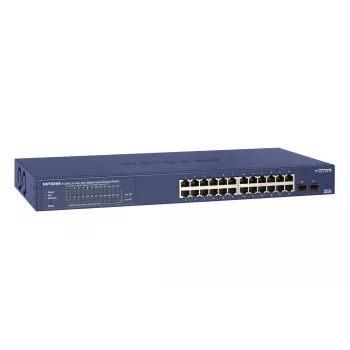 NETGEAR GS724TP managed L2/L3/L4 Gigabit Ethernet (10/100/1000) Power over Ethernet (PoE) 1U zwart, grijs