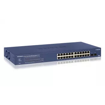 NETGEAR GS724TP managed L2/L3/L4 Gigabit Ethernet (10/100/1000) Power over Ethernet (PoE) 1U zwart, grijs