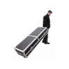 Hardcase Roadinger 30124208 voor dj-tafel multiplex zwart zilver
