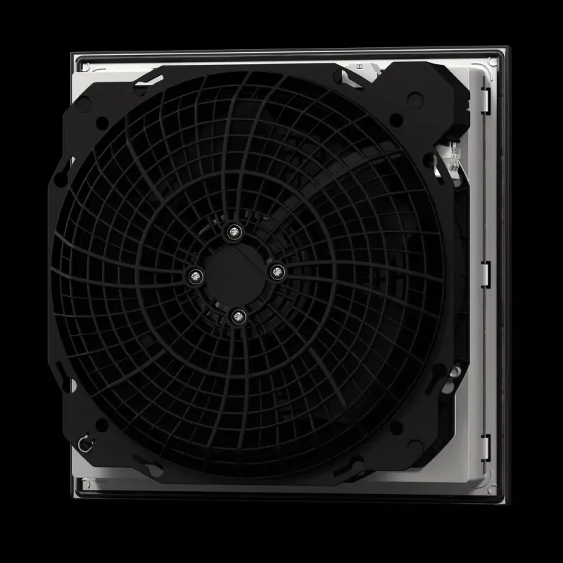Rack-ventilatoreenheid Rittal 3244.900 — 1 ventilator, 867 m³/h, kunststof behuizing, grijs
