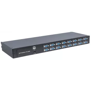 Intellinet modulaire 16-poorts VGA KVM-switch, voor gebruik met de productnummers 507622, 507738, 507981, 507998, 508025, 508032, 508049 & 508056