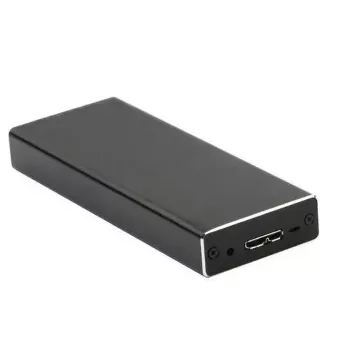 CoreParts MSUB2340 geheugenbehuizing SSD-behuizing zwart