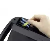 Durable TOUCH 21L rechthoekig roestvrij staal zwart zilver