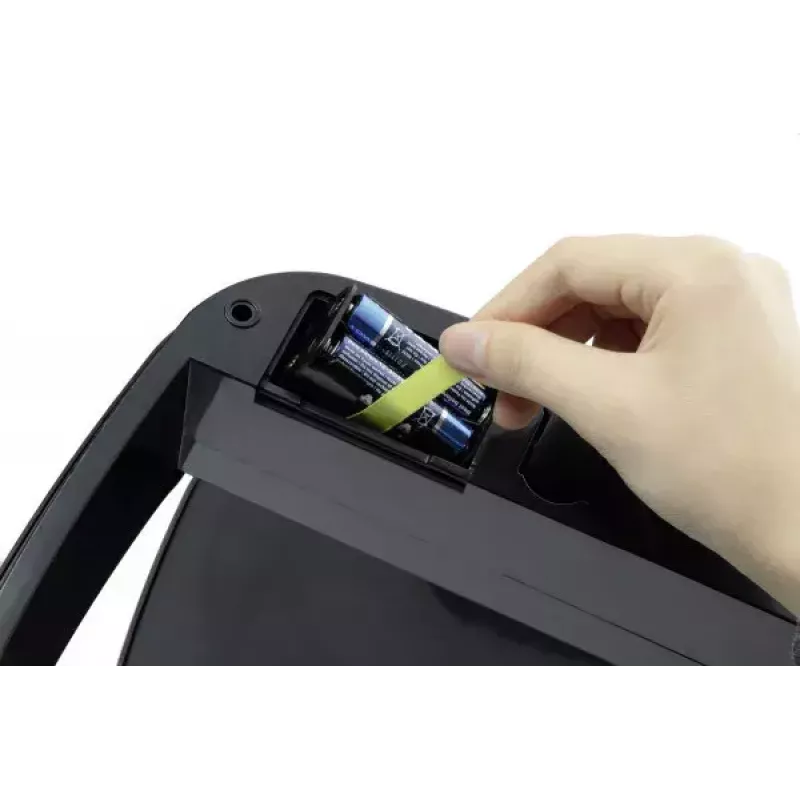 Durable TOUCH 21L rechthoekig roestvrij staal zwart zilver