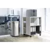 Durable TOUCH 21L rechthoekig roestvrij staal zwart zilver