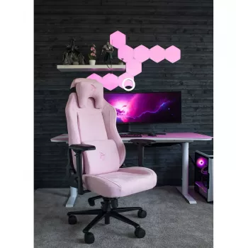 Gamingstoel Arozzi Vernazza Supersoft roze