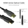ACT 50 meter HDMI Premium 4K actieve optische kabel v2.0 HDMI-A stekker – HDMI-A stekker