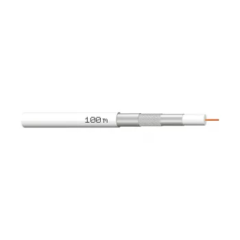Coaxkabel Megasat 100223 500m wit 75 Ω