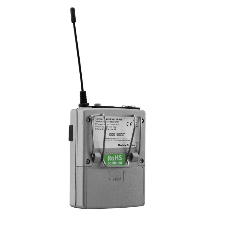 Bodypack-zender Omnitronic TM-105
