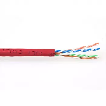Patchkabel ACT CAT6A U/UTP PVC 305 m rood