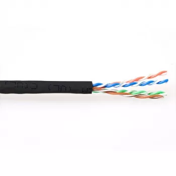 Patchkabel ACT CAT6A U/UTP PVC 305m zwart