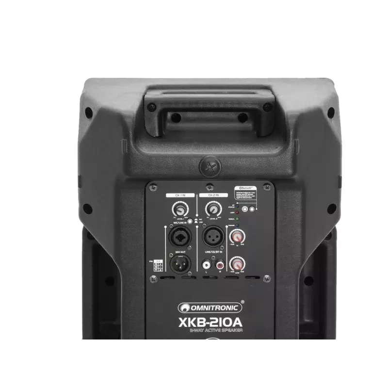 2-weg luidspreker Omnitronic 11038794 zwart bedraad & draadloos