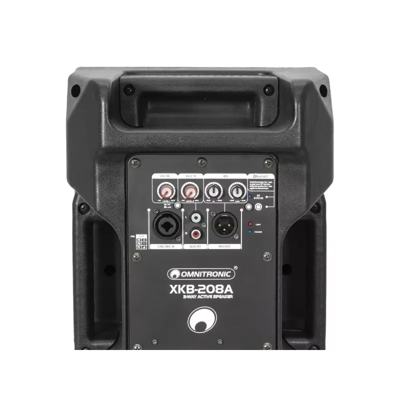 2-weg luidspreker Omnitronic 11038793 zwart bedraad & draadloos