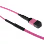 ACT 25 meter multimode 50/125 OM4(OM3) polariteit A glasvezel trunkkabel met MTP/MPO bussen