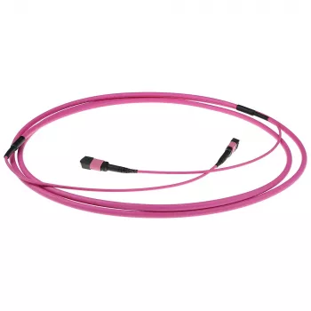 ACT 25 meter multimode 50/125 OM4(OM3) polariteit A glasvezel trunkkabel met MTP/MPO bussen