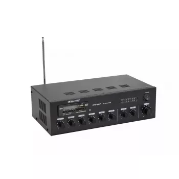 Audioversterker Omnitronic 80709605 performance/podium zwart