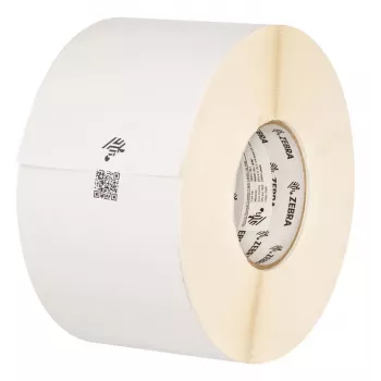 Zebra 8000T All-Temp wit zelfklevend printeretiket