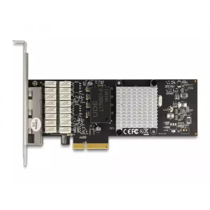 DeLOCK 88610 PCIe-interfacekaart RJ-45 Intel i350 4 Gbit/s