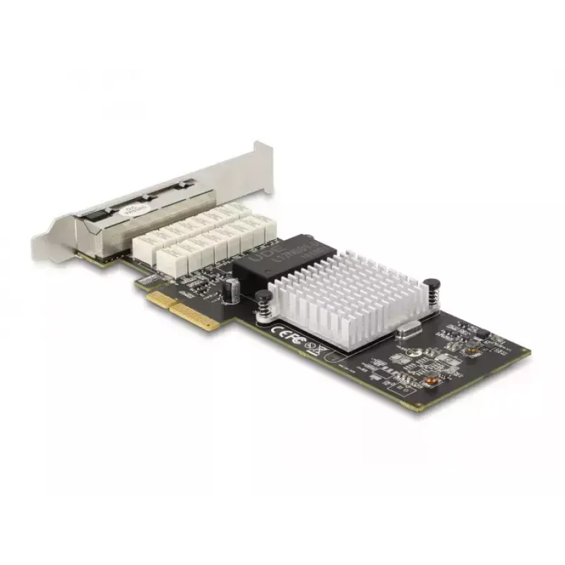 DeLOCK 88610 PCIe-interfacekaart RJ-45 Intel i350 4 Gbit/s
