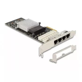 DeLOCK 88610 PCIe-interfacekaart RJ-45 Intel i350 4 Gbit/s