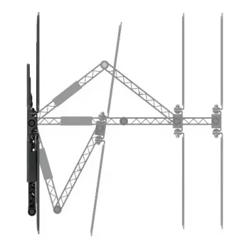Hama 00220852 tv-muurbeugel 2,29 m (90 inch) zwart