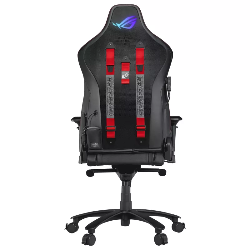 ASUS ROG Chariot X universele gamingstoel gevoerde zitting zwart