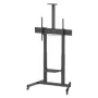 Manhattan 462709 tv-trolley, gereedschapsloze hoogteverstelling, 60-120 inch, 120 kg
