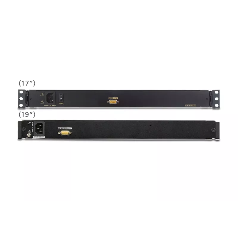 ATEN CL1000N KVM-switch rackmontage zwart