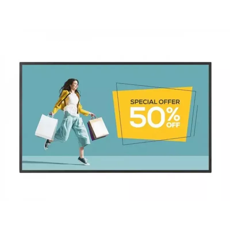 Sharp PN-HY431 digital signage-display 43 inch (109,2 cm), 4K UHD 3840x2160, 16:9, 3x HDMI, USB, 24/7