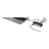eSTUFF GLB232006 drievoudig USB-C-dockingstation
