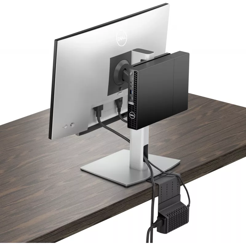 Monitorbeugel DELL MFS22 27 inch hoogteverstelbaar zilver zwart