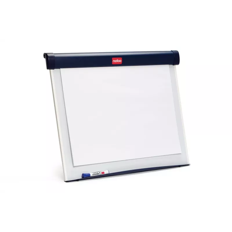 Nobo Barracuda desktop flipchart-easel, staal, blauw, wit, China, 6,93 kg, 750 mm, 655 mm