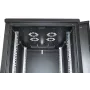 Intellinet 19 inch netwerkkast – vrijstaand, 42HE, 600 x 800 mm (breedte x diepte), zwart, flatpack, max. 1500 kg, meerpunts deurvergrendeling, één slot per zijwand, bruikbare diepte 123 tot 573 mm, IP20, rack, staal