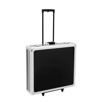 Trolleykoffer Roadinger 30122092 multiplex zwart zilver 6,4 kg