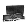 Hardcase Roadinger 30125342 voor DJ-controller multiplex zwart zilver